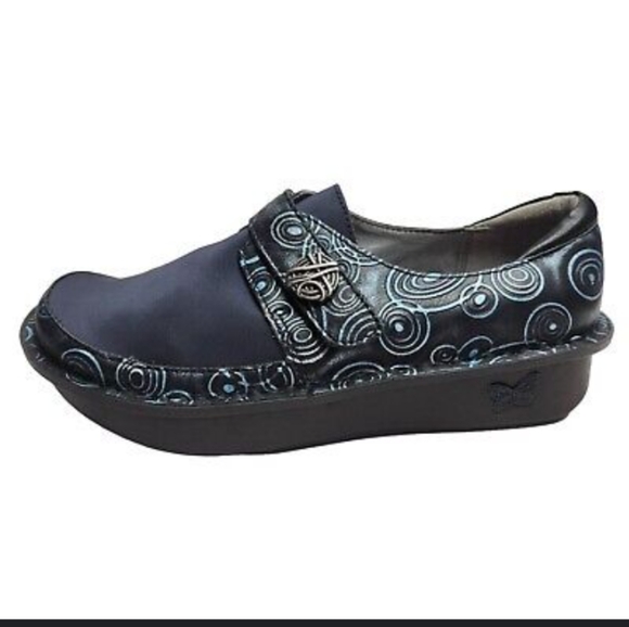 Alegrio Dena Dream Neoprene Leather Slip On Shoes NWOT/B - Picture 1 of 6